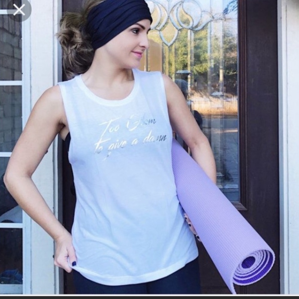 NWT Too Glam to Give a Damn tank